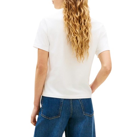 TOMMY HILFIGER WW0WW48699 - Ecru - CAMISETA - Image 2