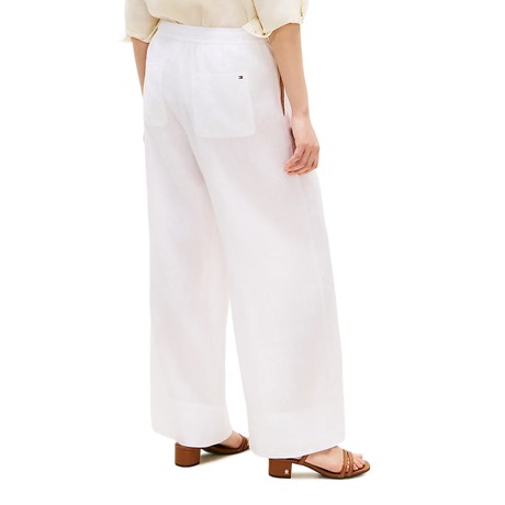 TOMMY HILFIGER WW0WW48970 - Th Optic White - PANTALONS - Image 2