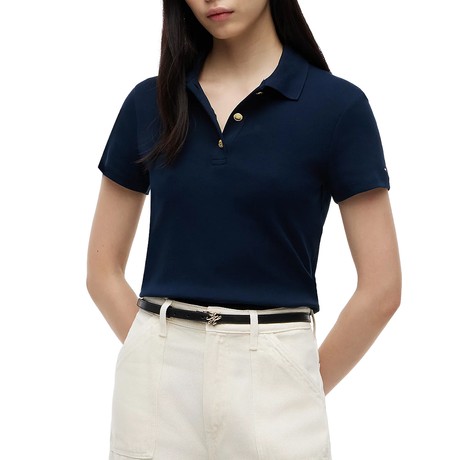 TOMMY HILFIGER WW0WW49252 - Dark Night Navy - POLO