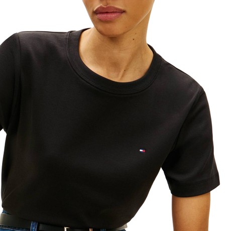 TOMMY HILFIGER WW0WW49646 - Black - TRICOU - Image 3