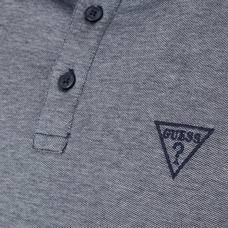 GUESS FACTORY X2GP02 - BLACKENED BLUE MULTI - POLO SHIRTS - Image 3