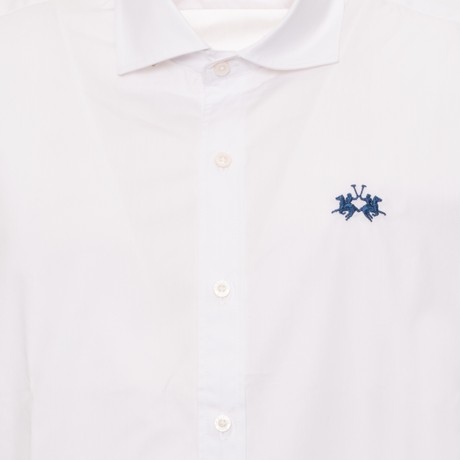LA MARTINA XMC028 - Optic White                    - SHIRTS - Image 3