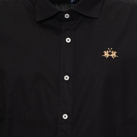 LA MARTINA XMC028 - Black                          - SHIRTS - Image 3