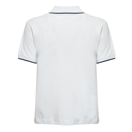 LA MARTINA XMP036 - OPTIC WHITE - TRICOURI POLO - Image 2