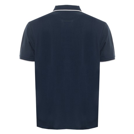 LA MARTINA XMP036 - NAVY - TRICOURI POLO - Image 2
