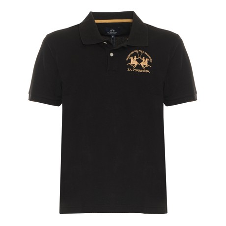 LA MARTINA XMP037 - Black                - POLO