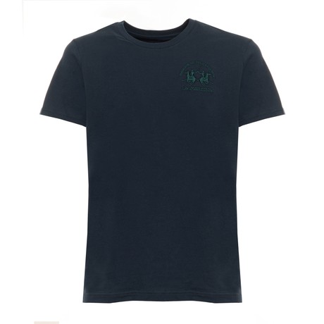 LA MARTINA XMR030 - NAVY - T SHIRT