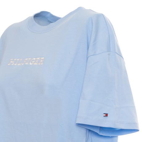 TOMMY HILFIGER XW0XW04825 - BLUE - T SHIRT - Image 3