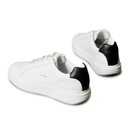 CALVIN KLEIN JEANS YM0YM01344 - Bright White/Black - SCARPE - Image 3