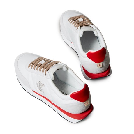 CALVIN KLEIN YM0YM01361 - Oyster/Bright White/Adrenaline Rush - ТУФЛИ - Image 3