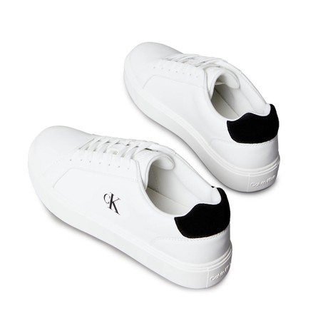 CALVIN KLEIN JEANS YM0YM01435 - Bright White/Black - SCARPE - Image 3