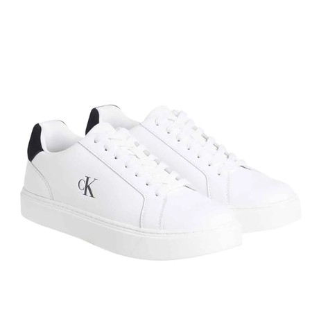 CALVIN KLEIN JEANS YM0YM01435 - Bright White/Navy - SCARPE - Image 2