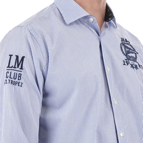 LA MARTINA YMC308 - Riviera/Optic White            - SHIRTS - Image 3