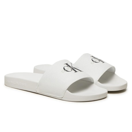 CALVIN KLEIN YW0YW01835 - Bright White/Black - CHAUSSURES - Image 2