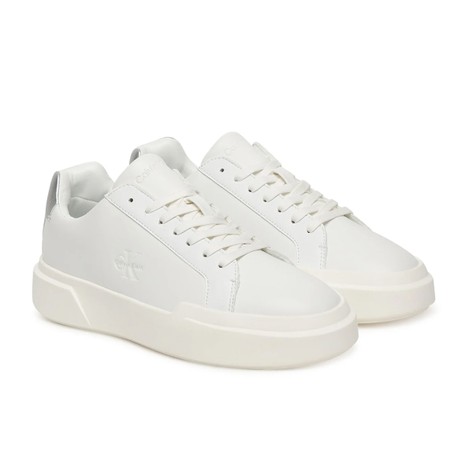 CALVIN KLEIN YW0YW01948 - Bright White/Silver - SCARPE - Image 2