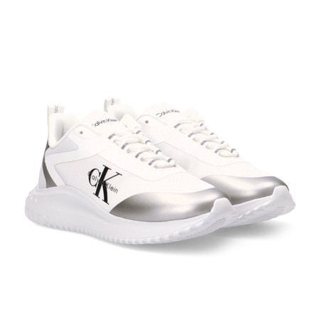 CALVIN KLEIN JEANS YW0YW02080 - Bright White/Silver - SCHUHE - Image 2