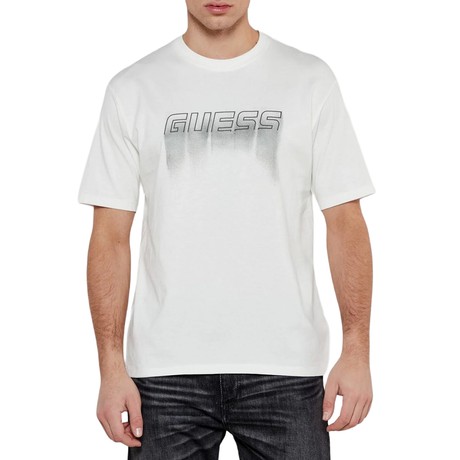 GUESS Z5RI11 - SALT WHITE                     - MARŠKINĖLIAI