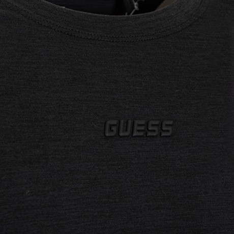 T-Shirt Guess soot black melange &mdash; zdjęcia 3